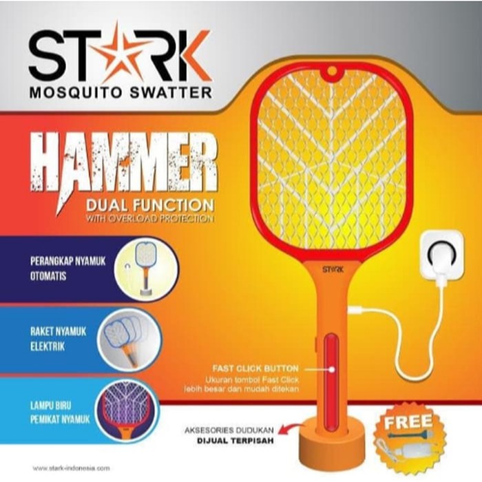 Dudukan Raket Nyamuk STARK STK-005 HAMMER