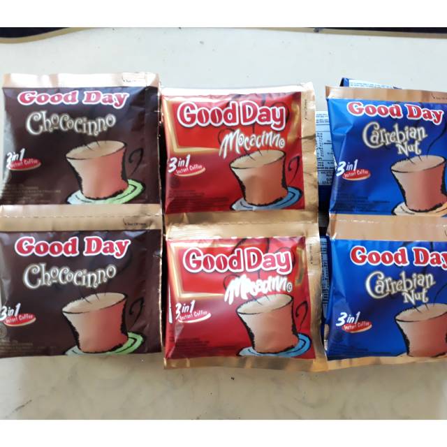 

Kopi good day 1 renteng (10 sachet)