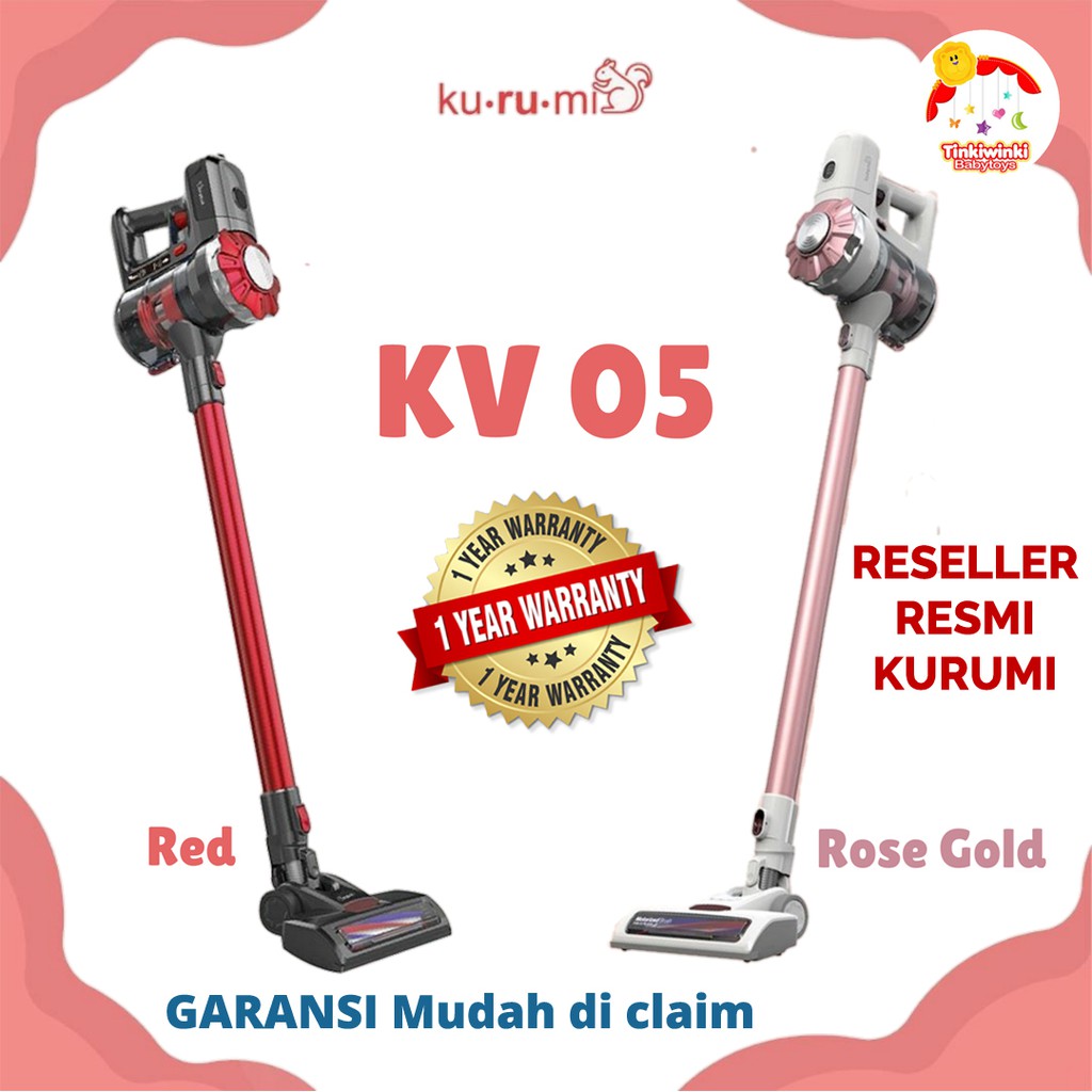 Kurumi KV 05 Cordless Stick Vacuum Cleaner Shopee Indonesia