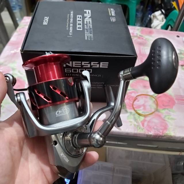 Reel ryobi finesse 6000 power handel body metal