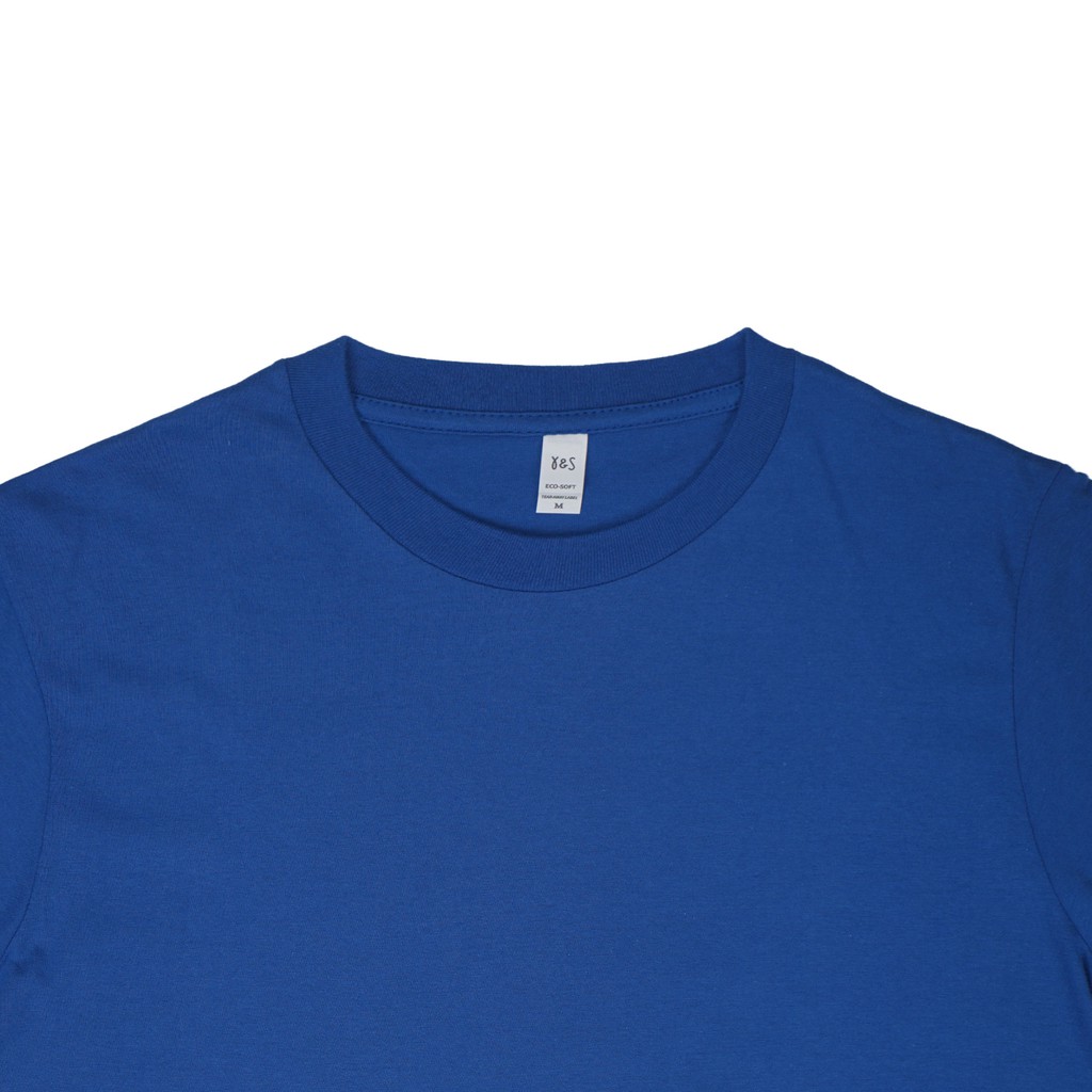 Kaos Polos Royal Blue Label Y&amp;S ECOSOFT SS 30's