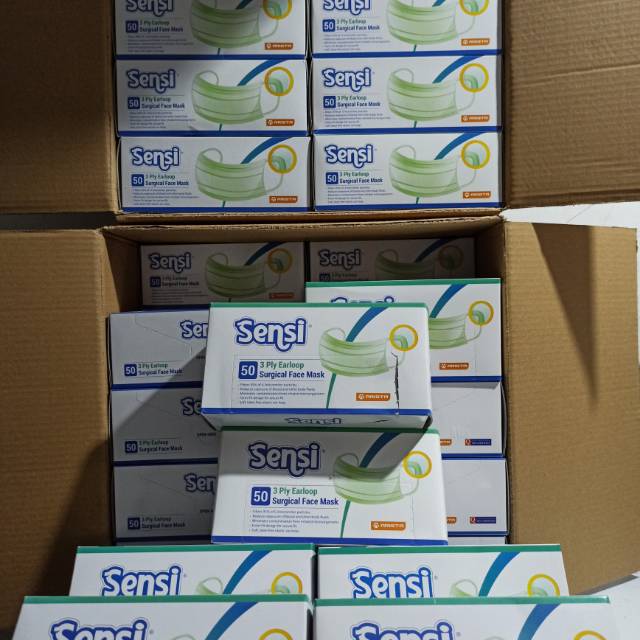 Masker mulut sensi isi 50 earlopp