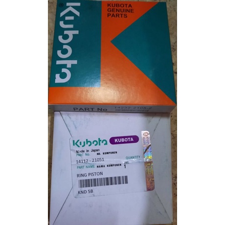 Ring Piston Ring Seker Kubota Lama KND5B