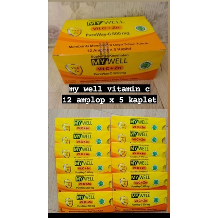 my well vit C + Zn pureway-C 500mg (BOX)