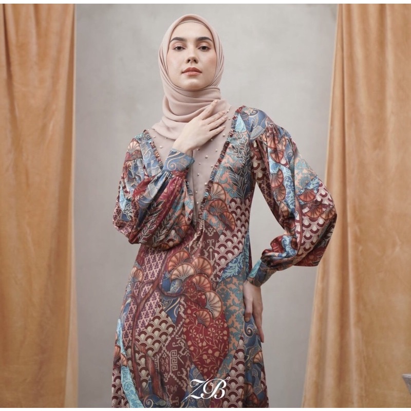 OPEN JASTIP Adeline Dress S M L XL XXL HLZB ( Zerina Banu )