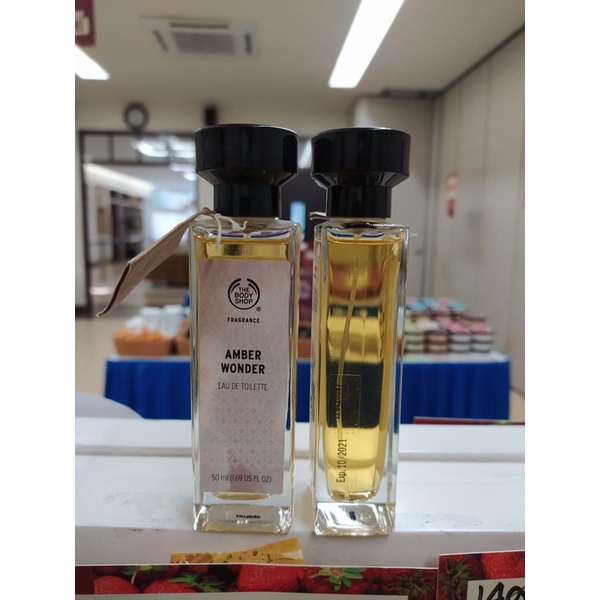 The Body Shop EDT Amber wonder / spice Sensation / red fixation