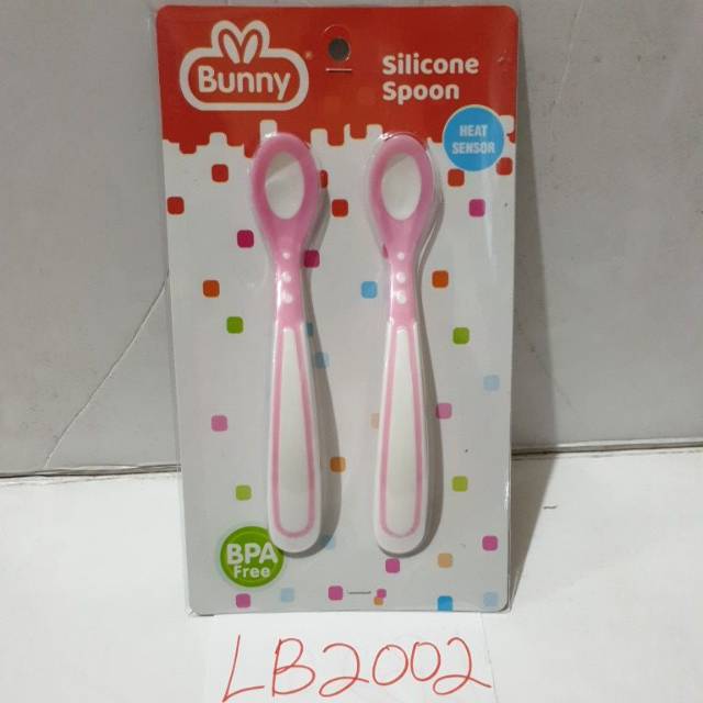 Bunny Silicone Spoon isi 2