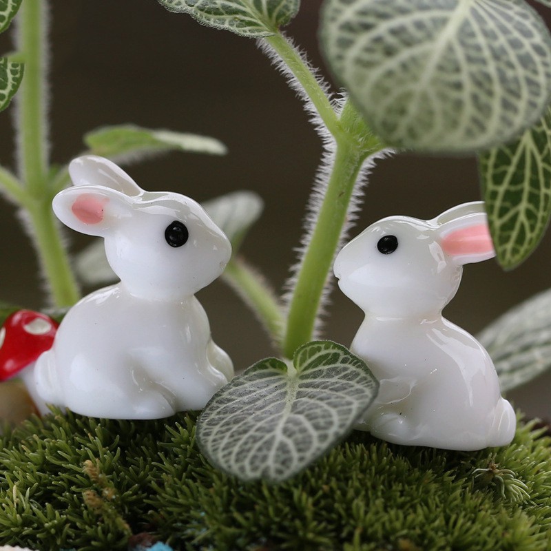 2pcs Ornamen Miniatur Srca Kecil Dekorasi Pot Taman 2pcs Ornamen Miniatur Srca Kecil Dekorasi Pot Taman
