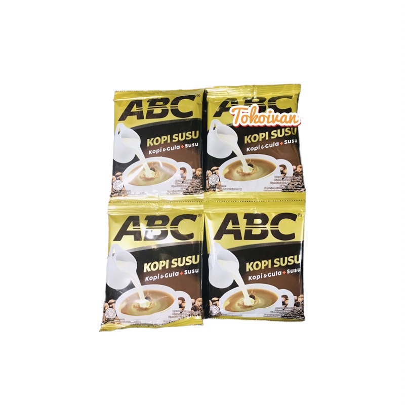 

Kopi abc susu renteng 10 x 25gr