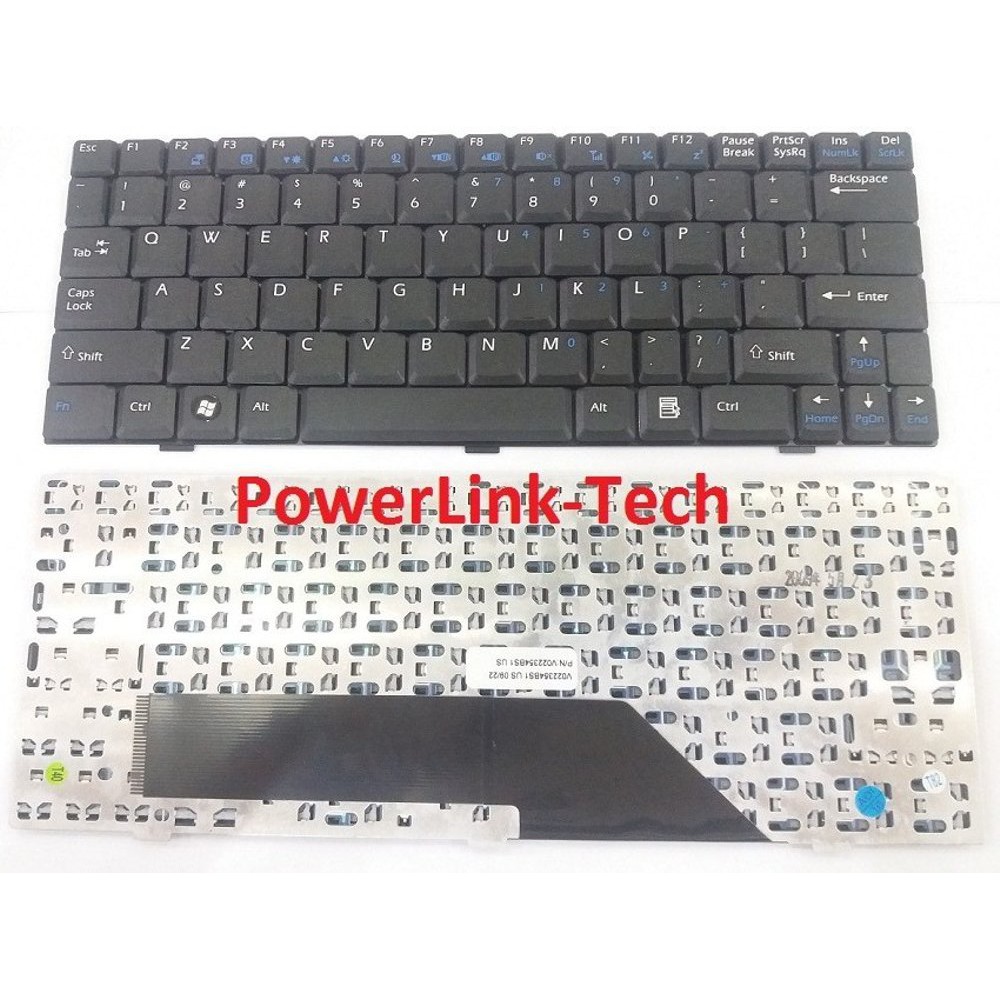 KEYBOARD LAPTOP AXIOO PICO DJM MEDION AKOYA E1210 MSI WIND U100 U90 B