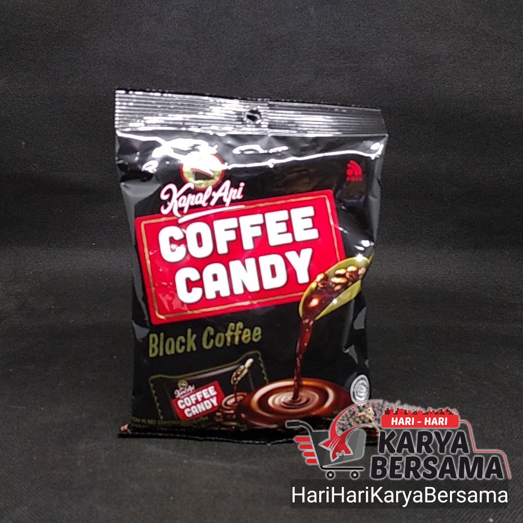 

KAPAL API COFFEE CANDY BLACK COFFEE PERMEN RASA KOPI 125GR