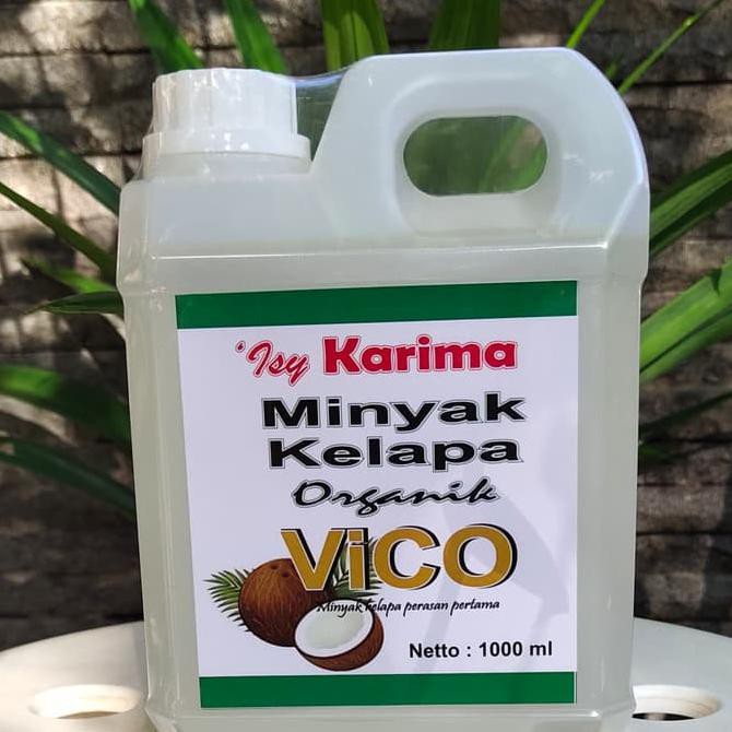 [[BISA COD]] minyak vco grade A 1000ml 1 liter isykarima TERLENGKAP Kode 118