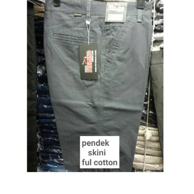 [BAYAR DI TEMPAT+DAPET VOUCHER] CELANA PENDEK SKINNY FULL COTTON