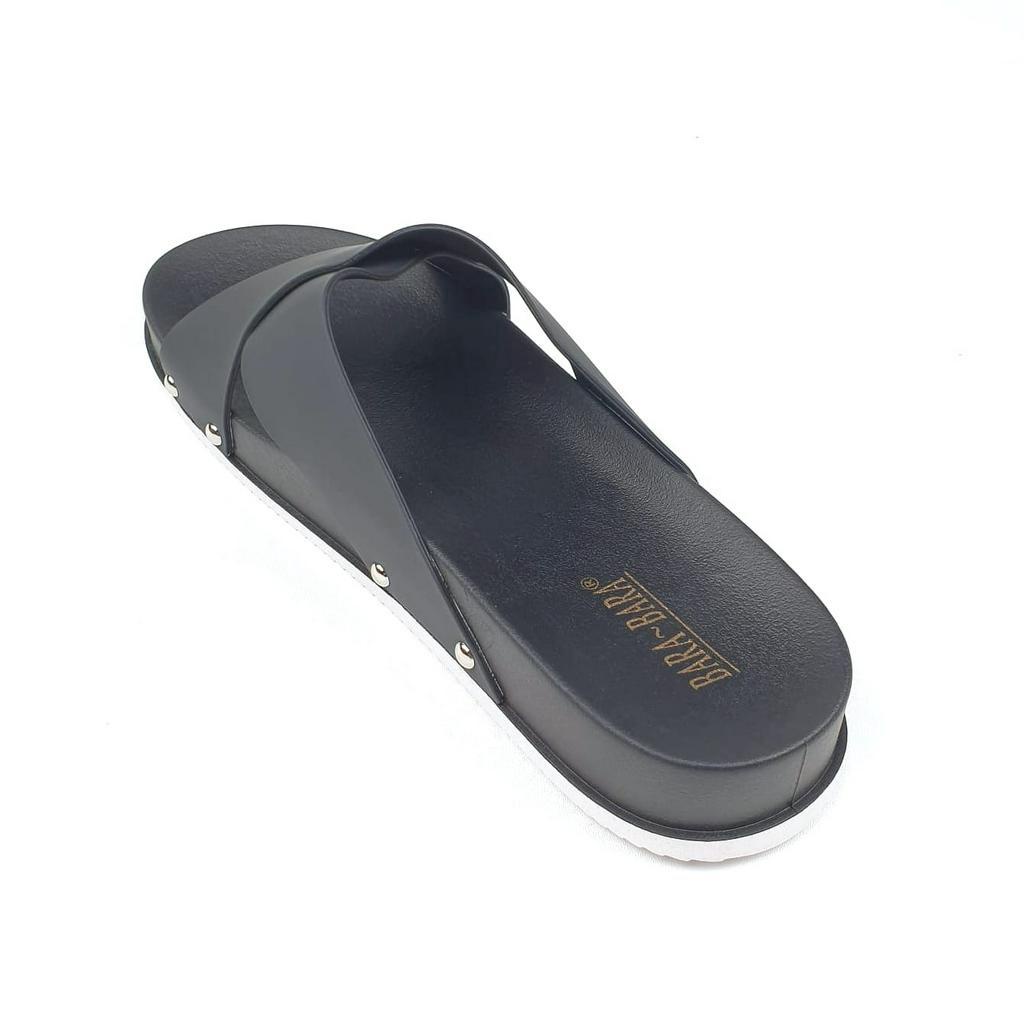 BARA BARA ORIGINAL jelly sandal karet empuk murah wanita barabara sendal selop import JSL855V-1NEW