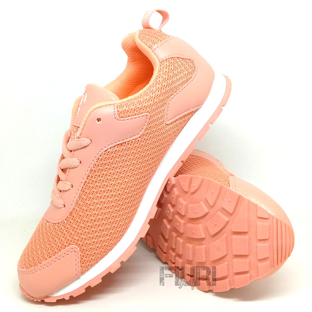 FIURI - Ardiles Original - BLACKFOREST 33-38 - Sepatu Kets Wanita - Sepatu Sneakers Wanita - Sepatu Olahraga Sport Wanita - Sepatu Casual - Sepatu Jogging Lari Fitness Gym Senam Wanita-Sepatu Anak Perempuan Cewek - Sepatu Sekolah Bertali SD SMP SMA