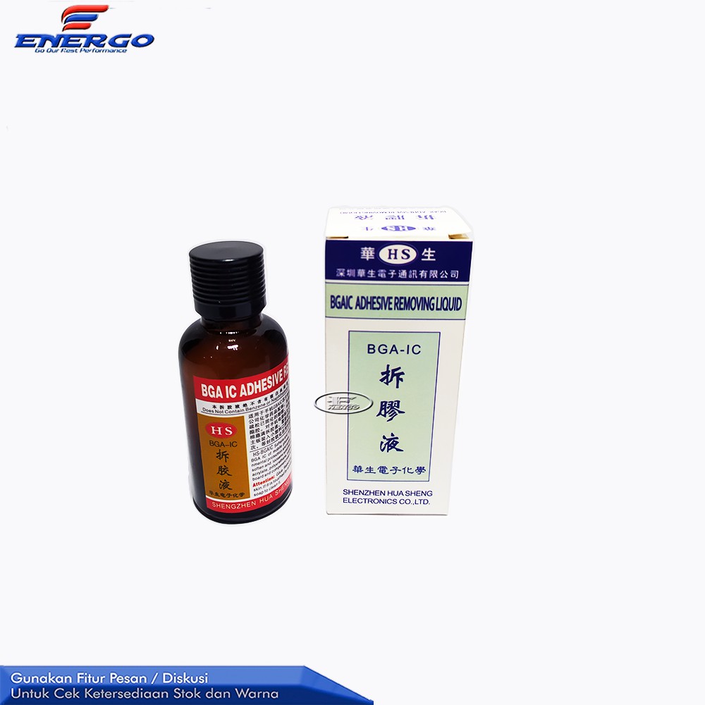 

BGAIC Cairan Penghancur Lem IC 30ml