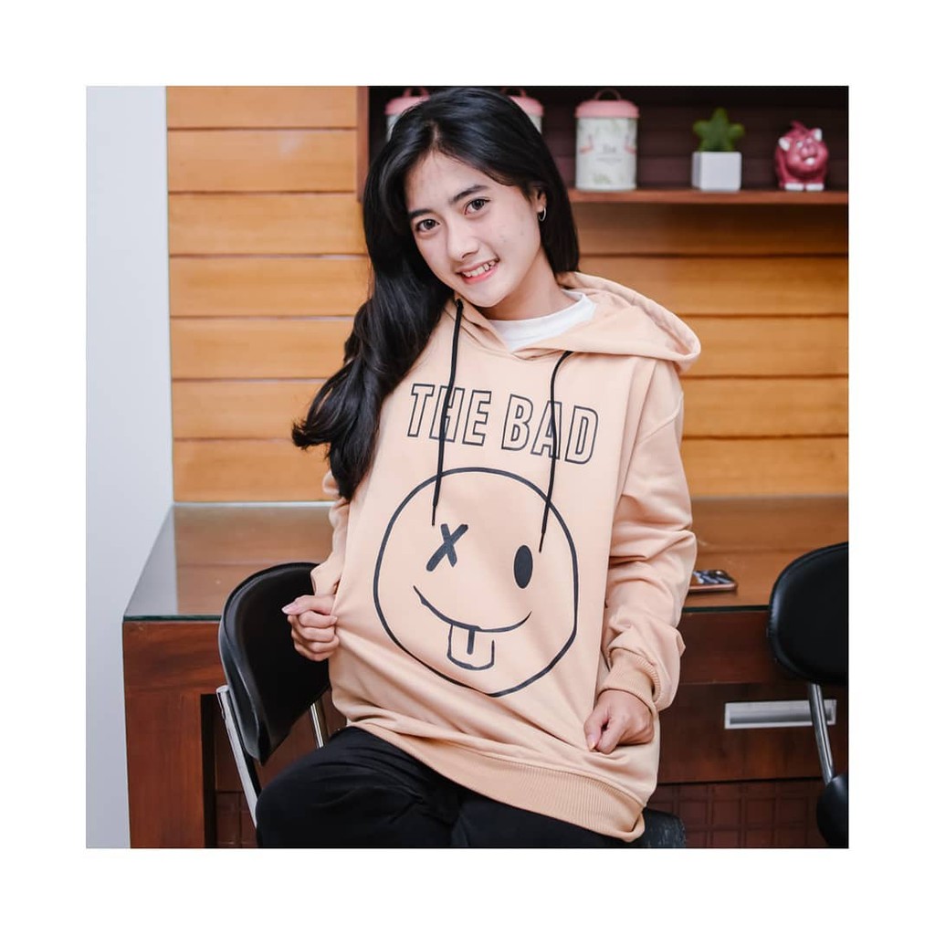 THE BAD HOODIE UNISEX TEBAL - JUMPER KEKINIAN TERLARIS