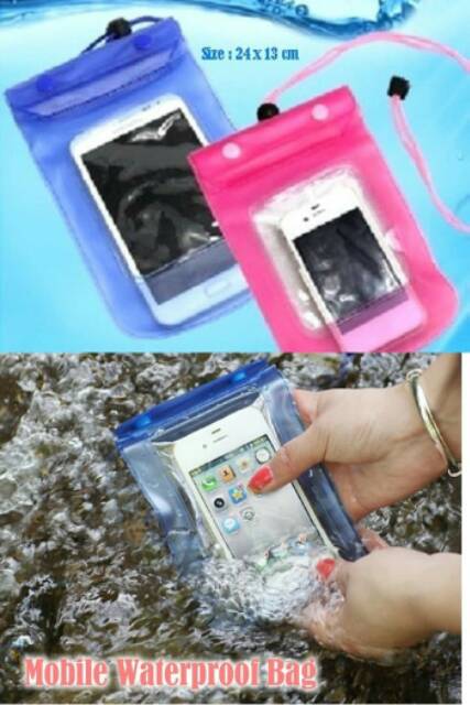 Tas HP Smartphone Waterproof Anti Air