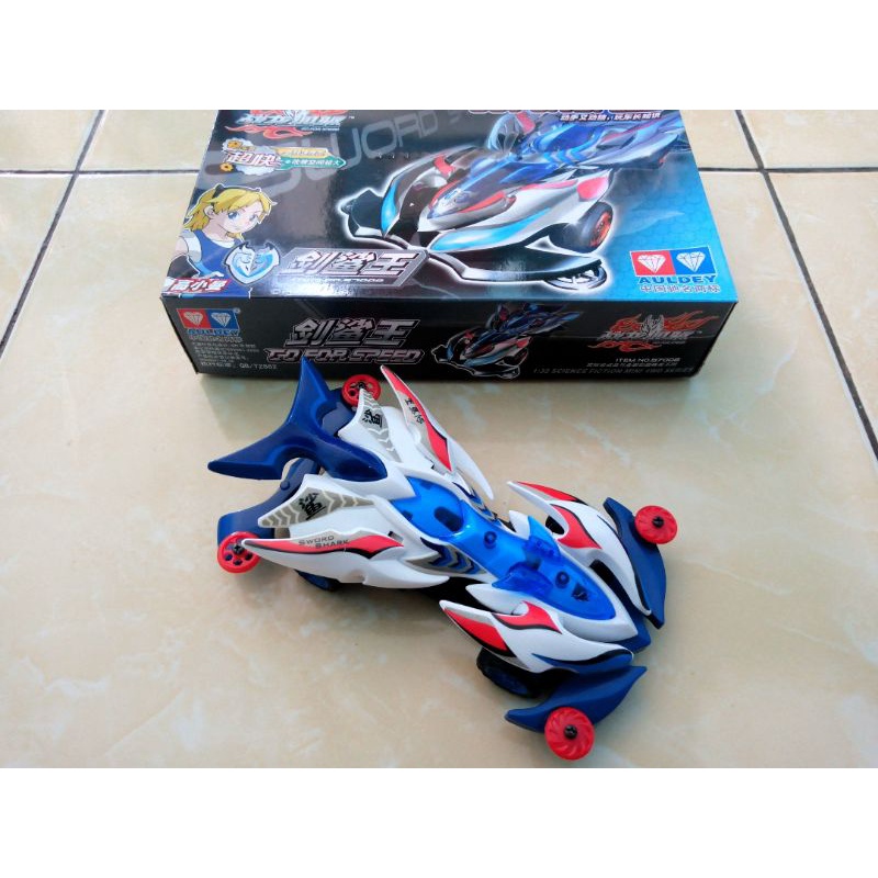 Auldey Go for Speed mini 4wd nontamiya Sword Shark rakit pajang 870