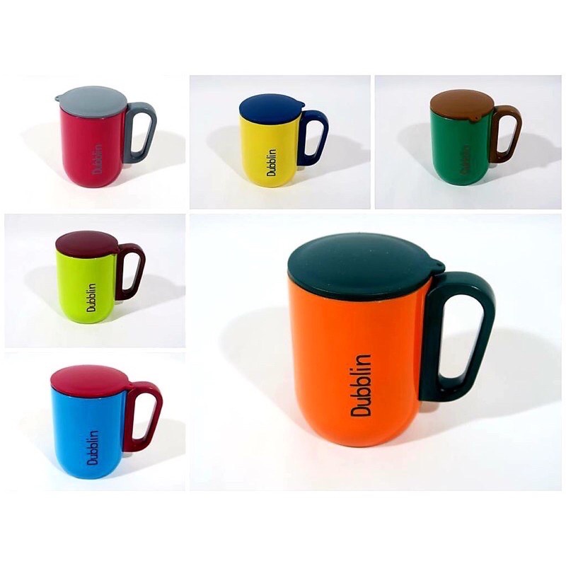 Dubblin Mug Gelas Cangkir Tahan Panas Dubblin 220 ML Kopi Teh Bahan  Stainless Steel