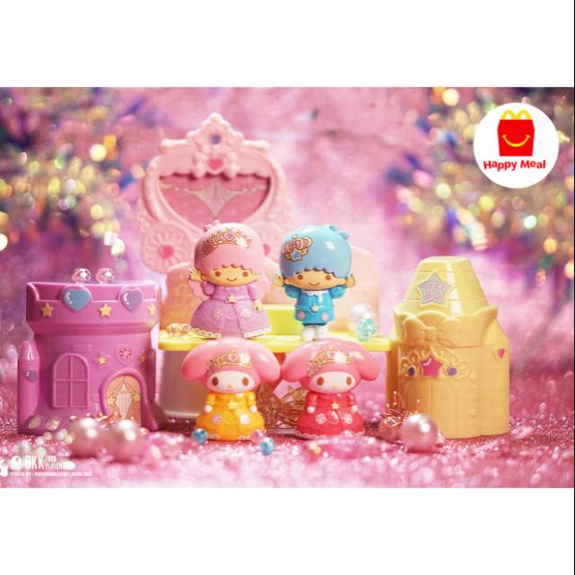 Happy Meal Little Twins Star dan Melody McD (Kiki dan Melody) New