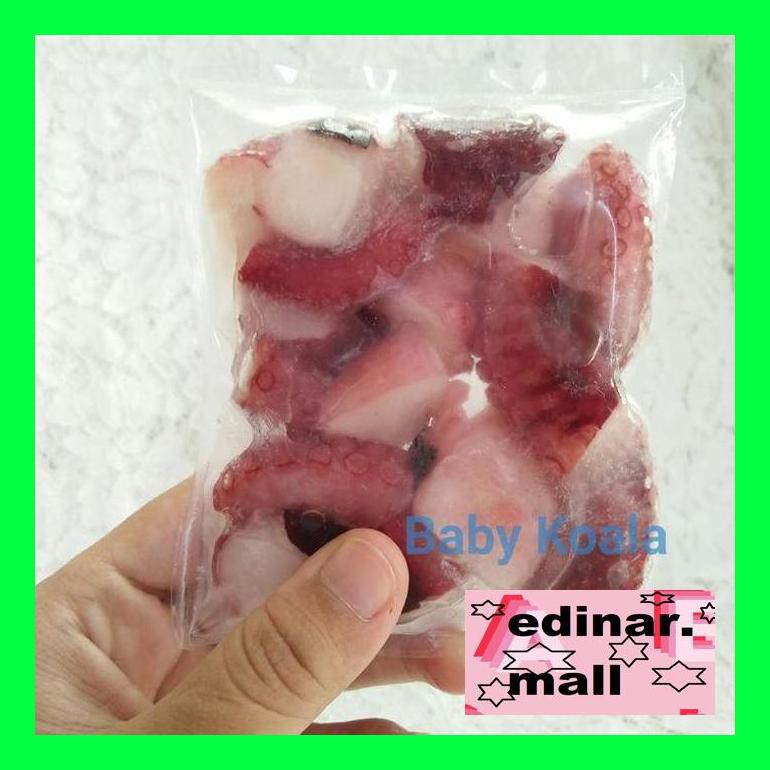 

50Siusbu Tako | Octopus | Gurita Bahan Takoyaki Share Size 100 Gram Bud050S