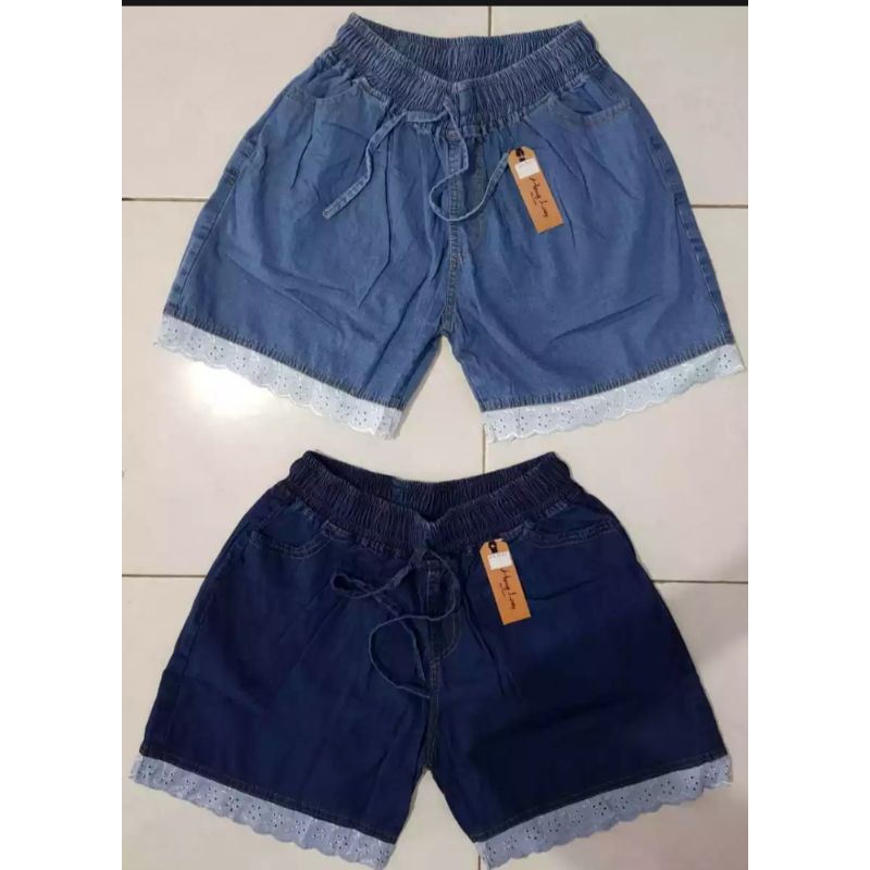 CELANA PENDEK WANITA/CELANA HOTPANTS WANITA RENDA COD