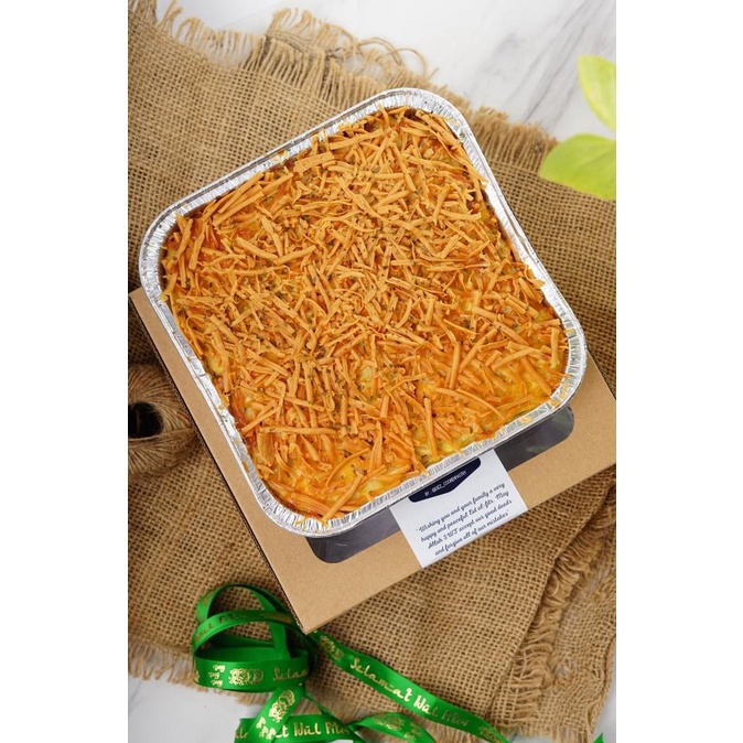 

Parsel Ramadan-Makaroni Skutel Carbonara Panggang size loyang 20x20