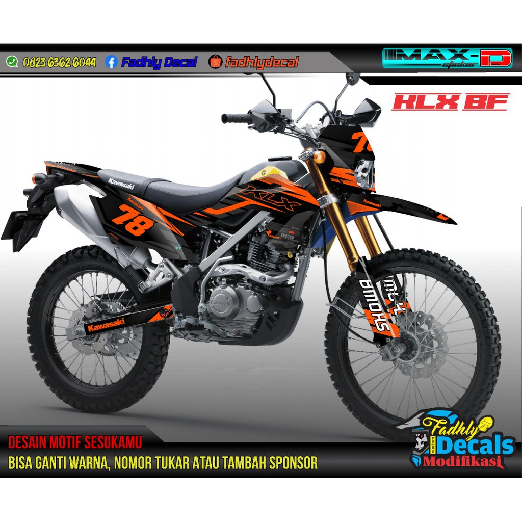 Jual Decal KLX BF Keren Terlaris Indonesia Shopee Indonesia