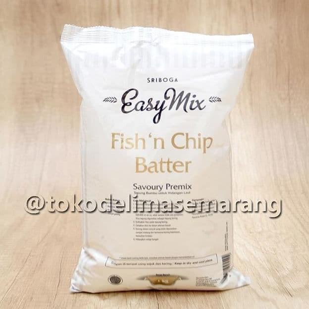 

[[COD]] tepung sriboga easy mix fish and chip batter 1 kg TERLENGKAP Kode 748