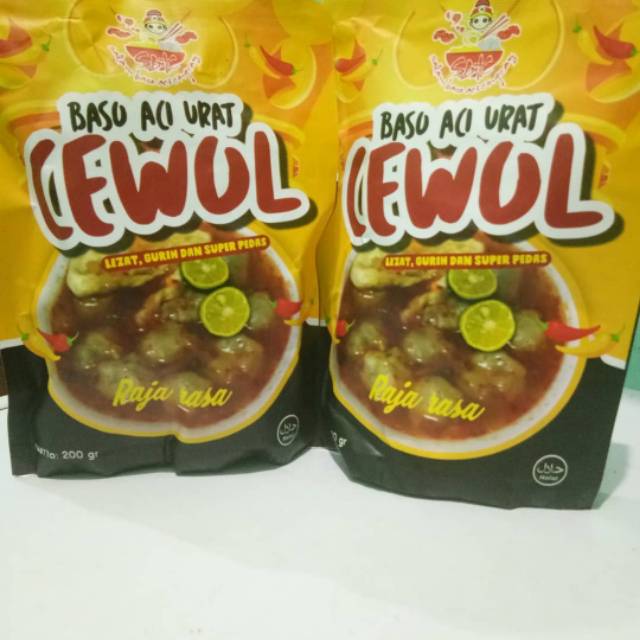 [tanggal produksi ] baso aci urat cewul bakso aci cewul boci cewol samiraos sehot bapper mantap jiwa