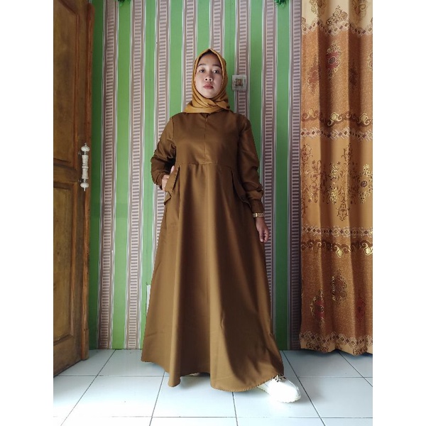 Gamis Toyobo Khaki ASN dan Pemda