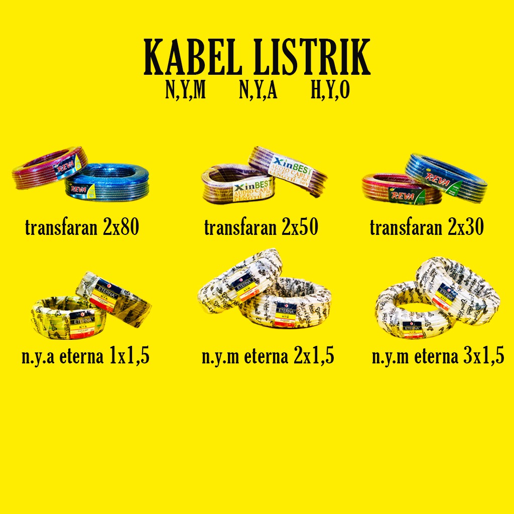 METERAN KABEL LISTRIK KABEL LISTRIK TEMBAGA KABEL LISTRIK SERABUT KABEL ROLL KABEL ROLL LISTRIK KABE