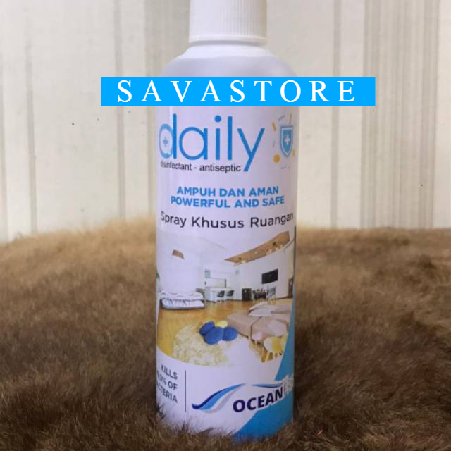 DAILY DESINFEKTAN ANTISEPTIC SPRAY 250ML KHUSUS UNTUK RUANGAN - ECER GROSIR