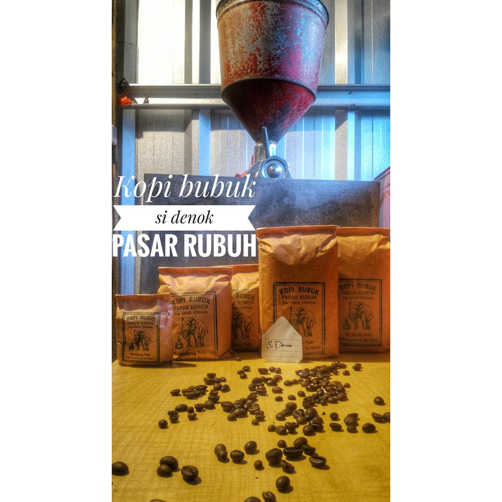 

PROMO Kopi Bubuk Si Denok Pasar Rubuh Grade B