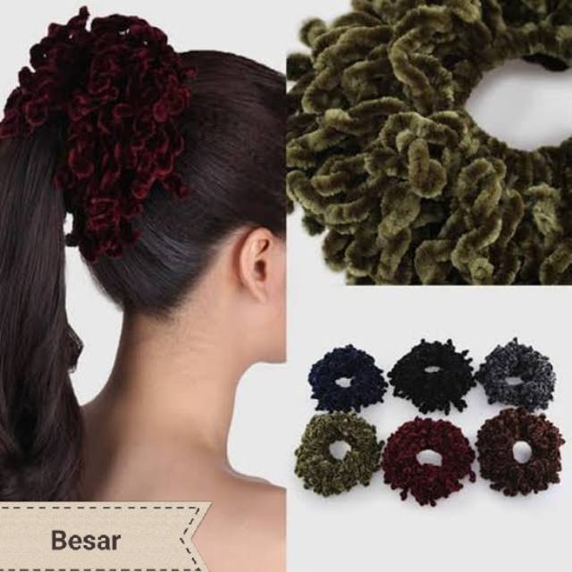 TALI RAMBUT UBUR-UBUR/IKAT RAMBUT UBUR RANDOM WARNA