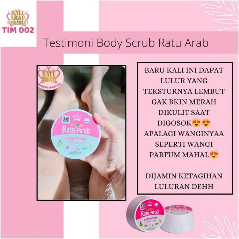 BIBIT RATU ARAB WHITENING CARE HB LOTION PEMUTIH BADAN