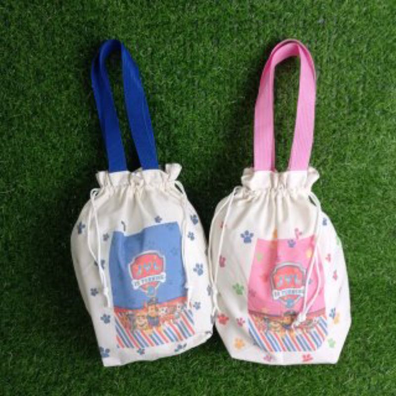 pouch botol/serut blacu/serut custom/tas ulang tahun