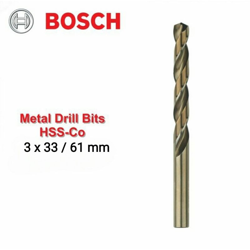 BOSCH Mata Bor Stainless Steel HSS Cobalt - HSS - Co