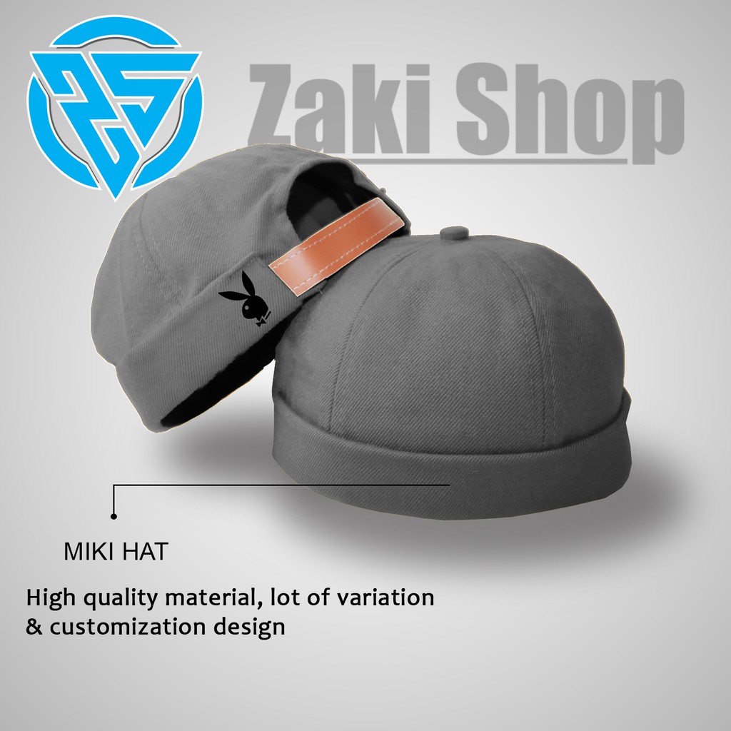 Peci Miki Hat DEWASA Topi Peci Miki Hat Kopiah Peci UAS GROSIR DAN ECER LOGO PLAYBOY