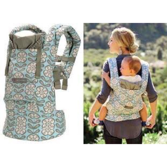Preloved Ergobaby baby carrier organic petunia pickle bottom