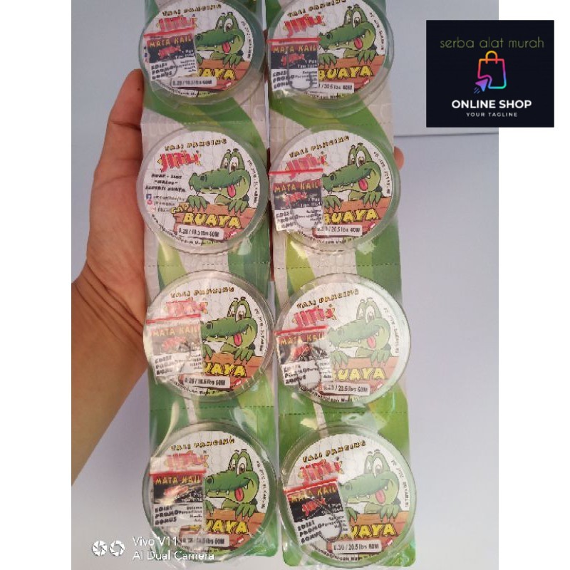 SENAR JITU BUAYA senar jitu cap buaya