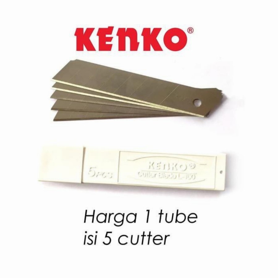 Isi Cutter L150 KENKO Refill Pisau Cutter Blade Besar L 150 L-150