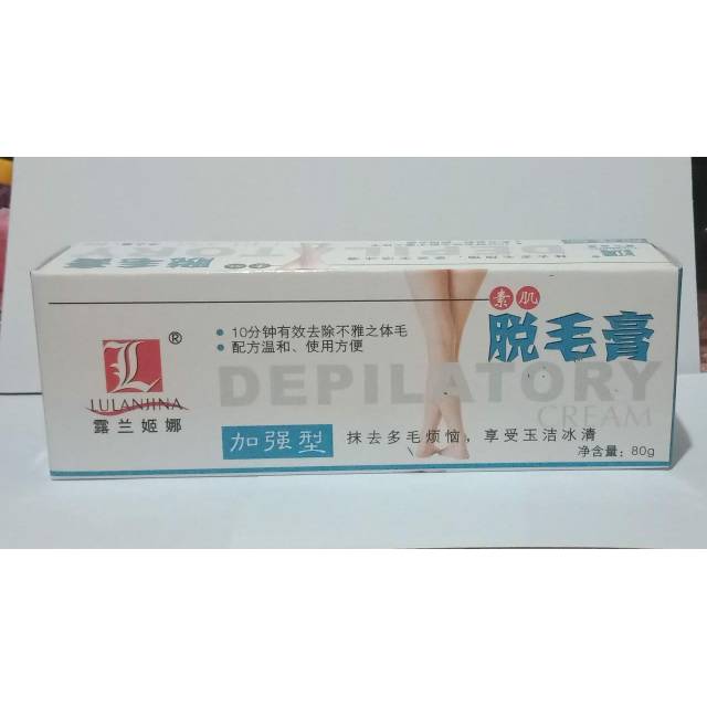 Depilatory Cream Hair Removal Cream Penghilang Pembersih Bulu