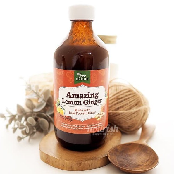 Tree Natura, Amazing Lemon Ginger (Jus Lemon+ Jahe Merah) 320ml