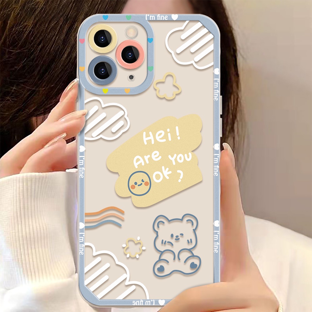 Soft Case Vivo Y20i Y21 Y17 Y11 Y12 Y15 Y15S Y30 Y95 Y91 Y91C Y93 Y90 V23 V23e S12 Y3 Y12S Y32 Y20T Y33 Y3 Y21T Y22 Y33E Y3T Y21T