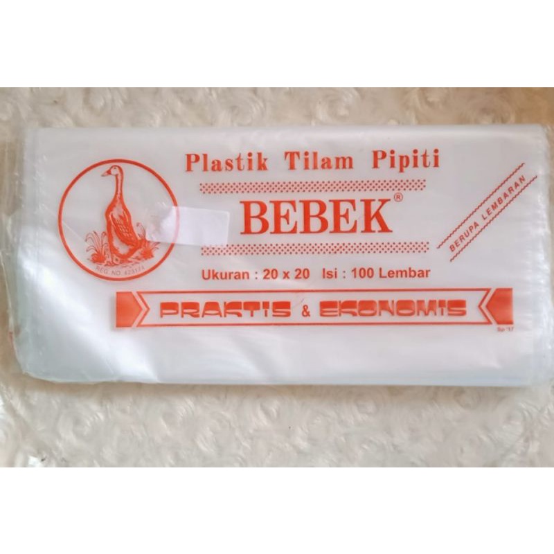 

Alas/Tilam Pipiti untuk pembungkus makanan. Isi 100 lbr.