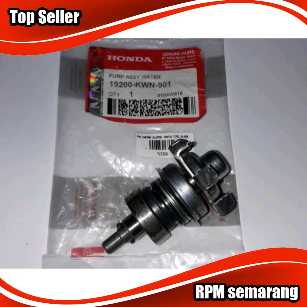 As pompa air water pump ASSY radiator Honda Vario Techno 125 - Vario 150 - PCX 150 - ADV 150 Origina