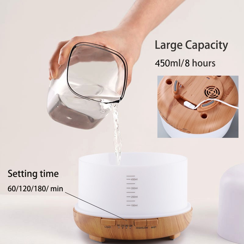 Humidifier Diffuser Bluetooth Aromaterapi Speaker Music Alat Aroma Disfuser Aromaterapi FREE Remote(garansi toko)-6