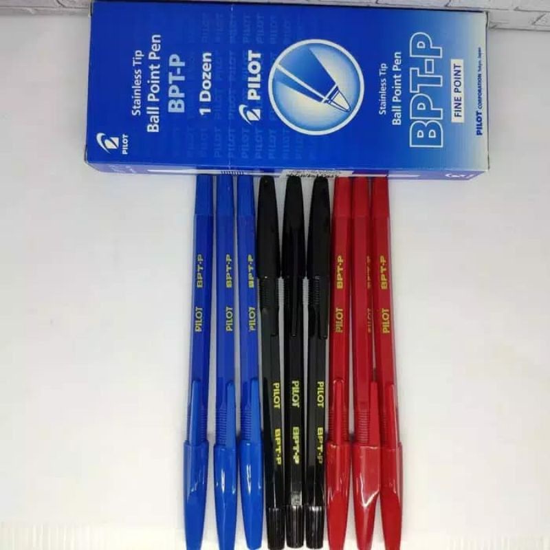 

[ LUSINAN ] PROMO Pulpen BPTP PILOT Asli / BPT-P Ballpoint Pen